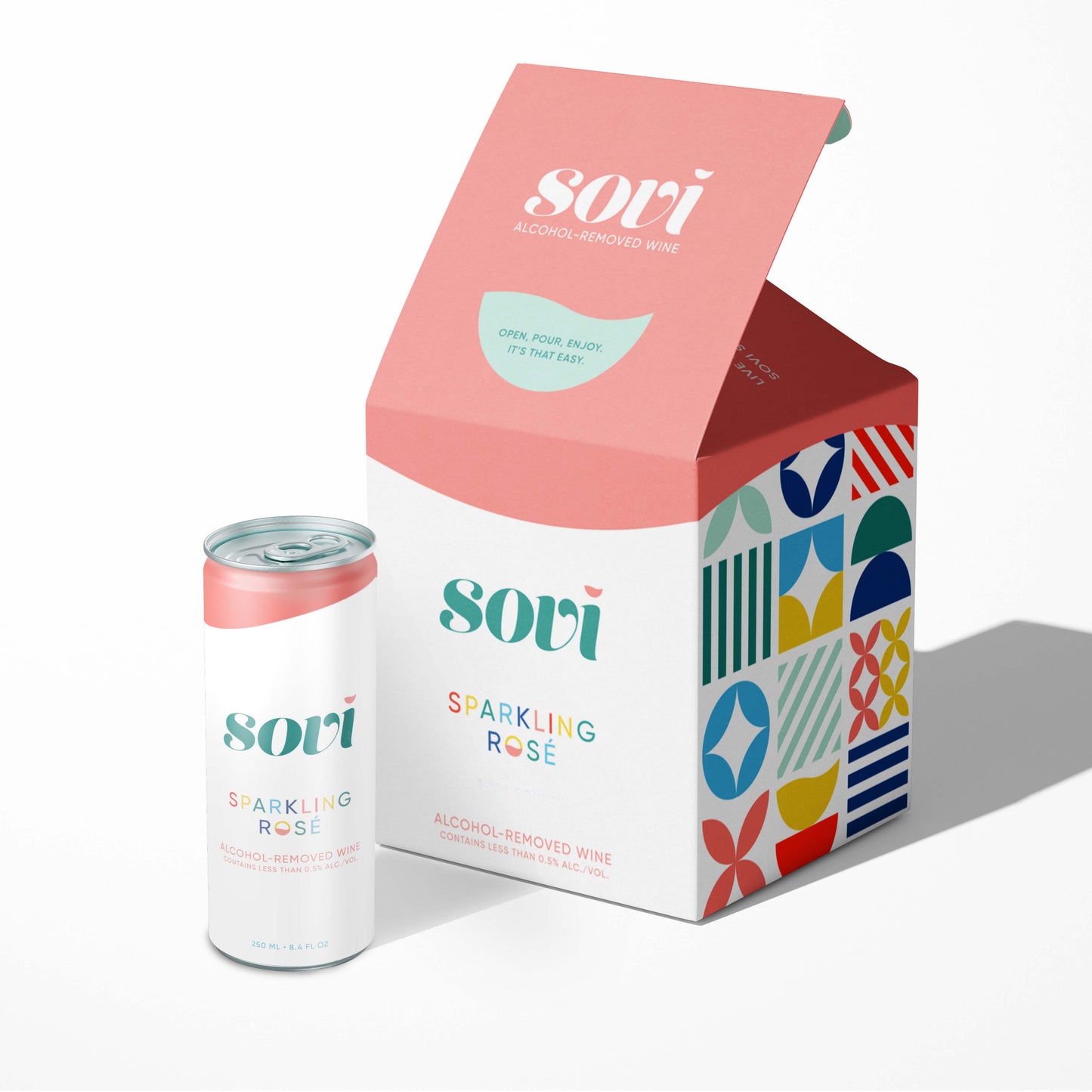 Sovi Sparkling Rosé Cans