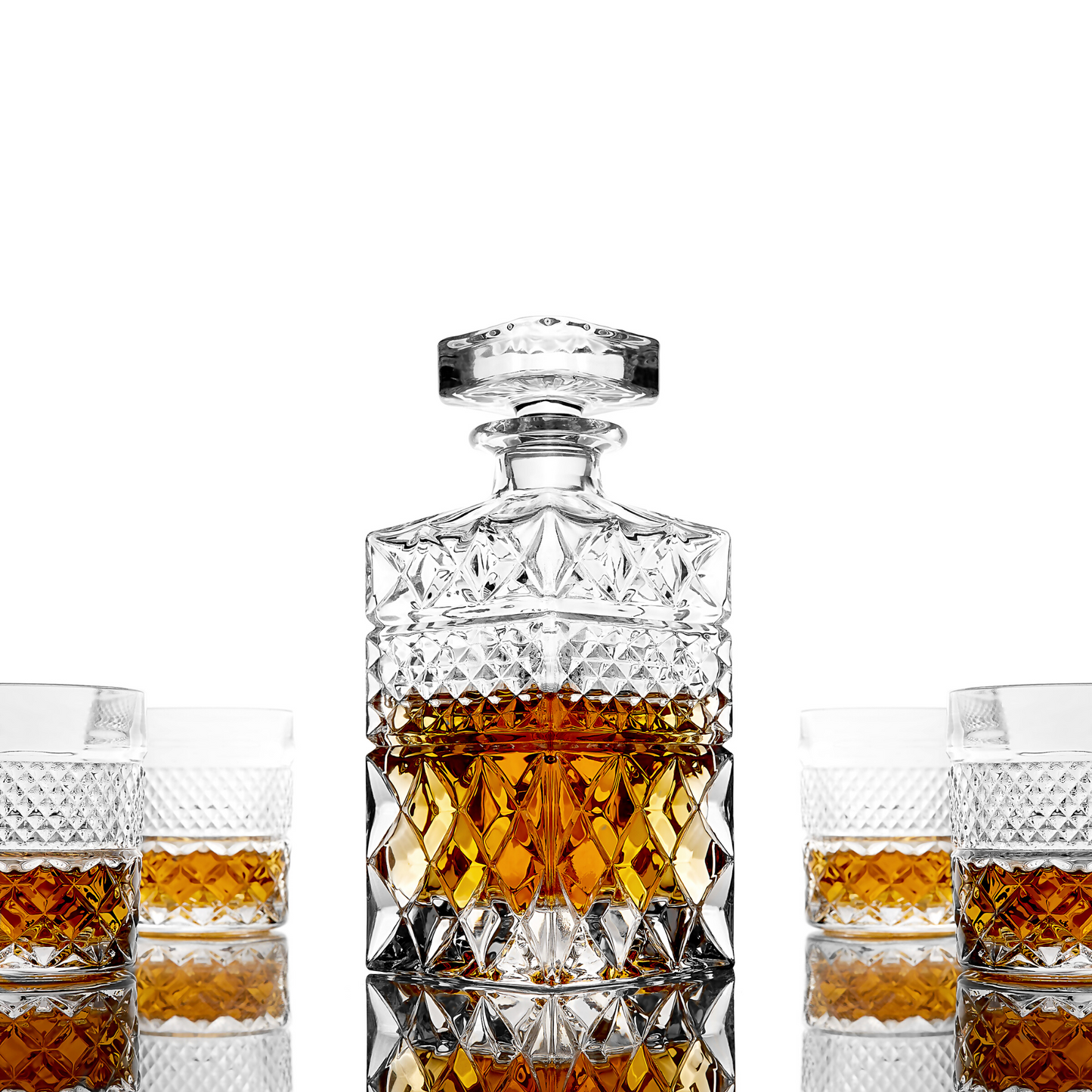 R.O.C.K.S. Whiskey Chilling Stones The Whiskey Decanter Gift Set