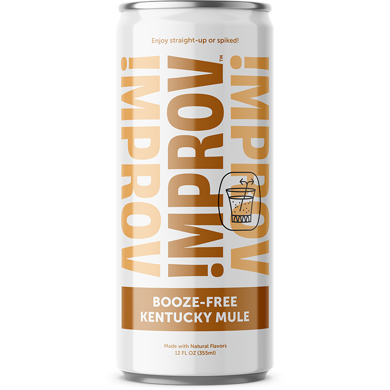 Booze-Free Kentucky Mule 8 Pack by IMPROV Booze-Free Cocktails