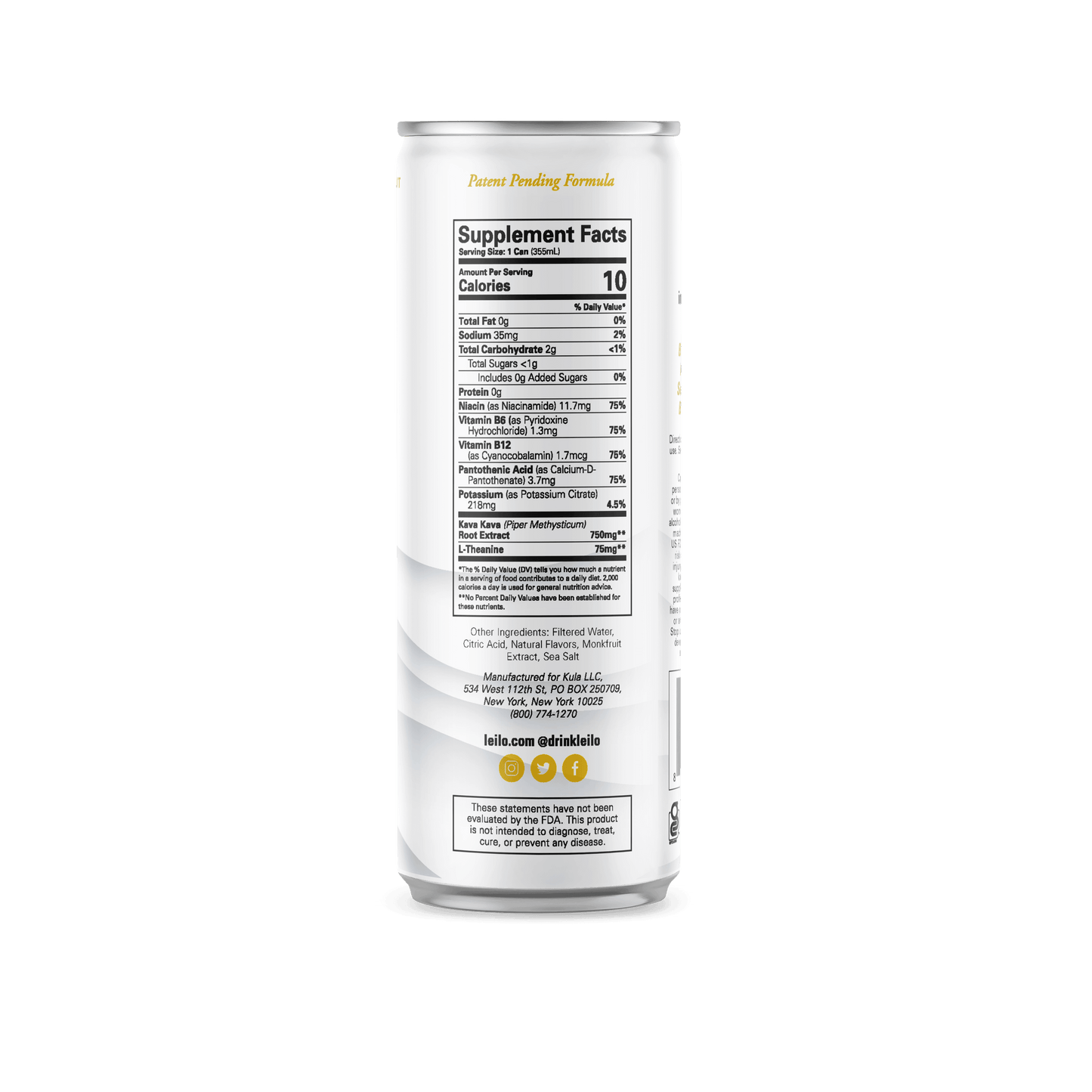 Leilo Lite Sugar Free 12 Pack