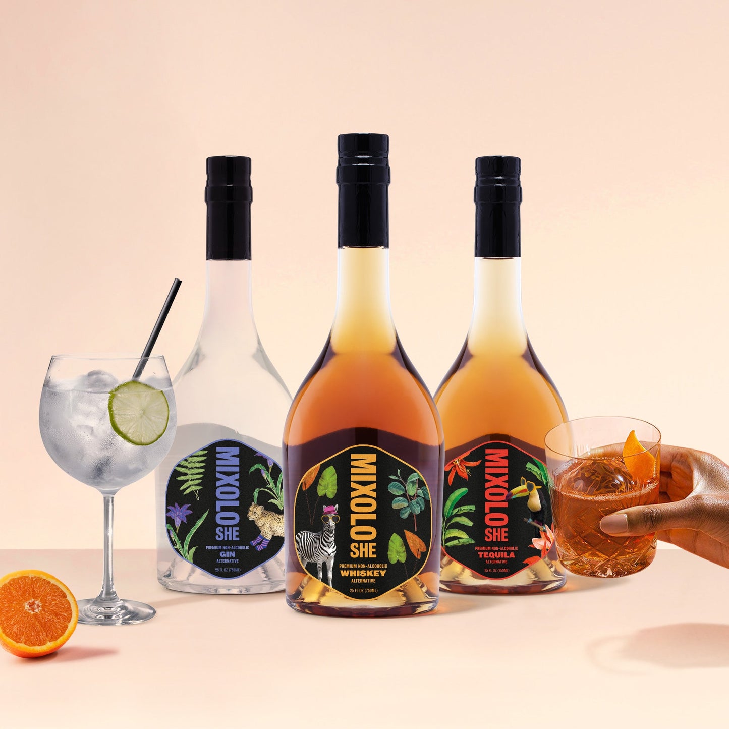 Mixoloshe Whiskey Alternative