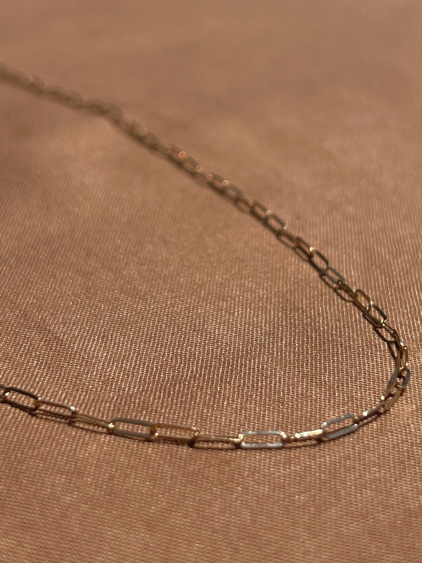 14k Yellow Gold Link Necklace