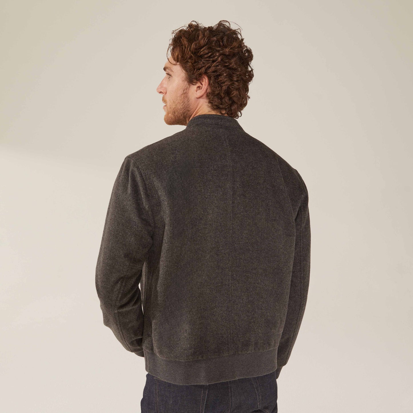 Chase Cashmere-Wool Bomber Jacket by Italic