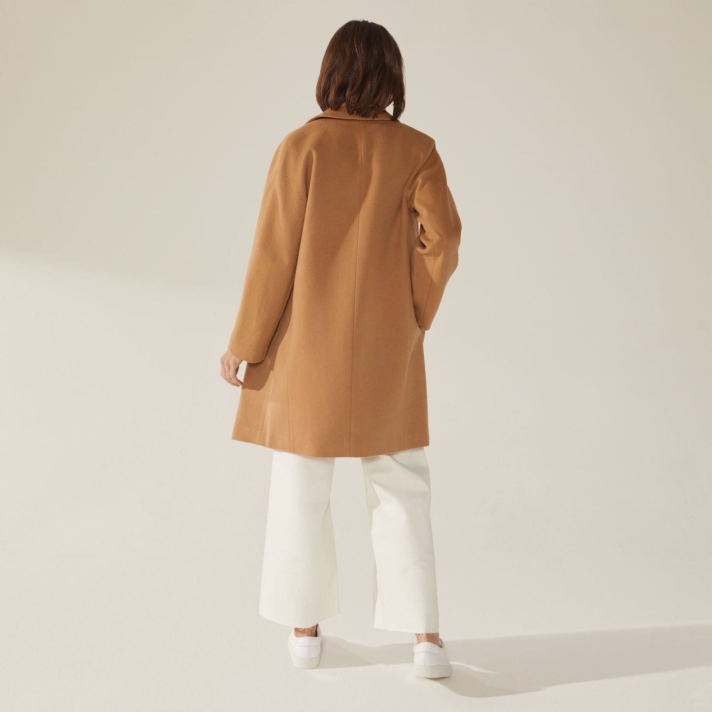 Risa Cashmere-Wool Button Down Coat by Italic