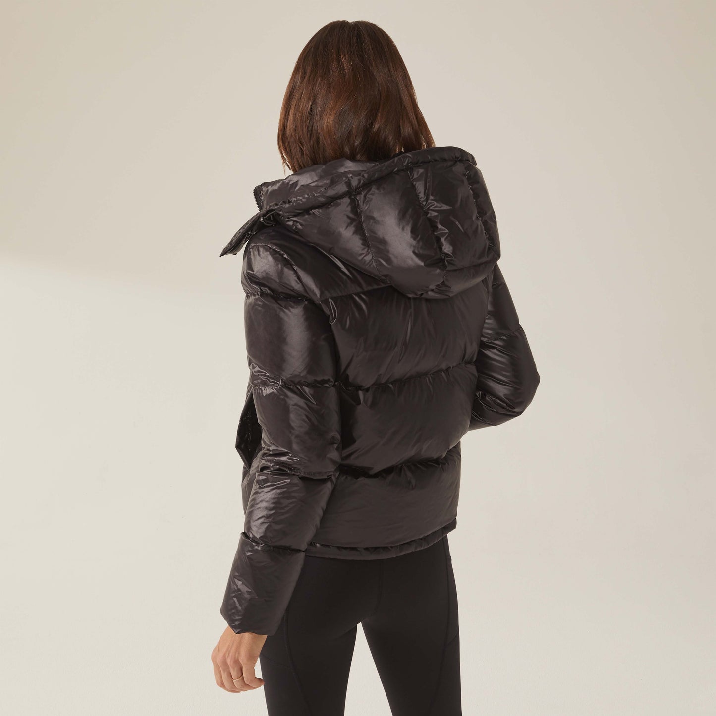 Adeline Hooded Down Puffer Jacket by Italic
