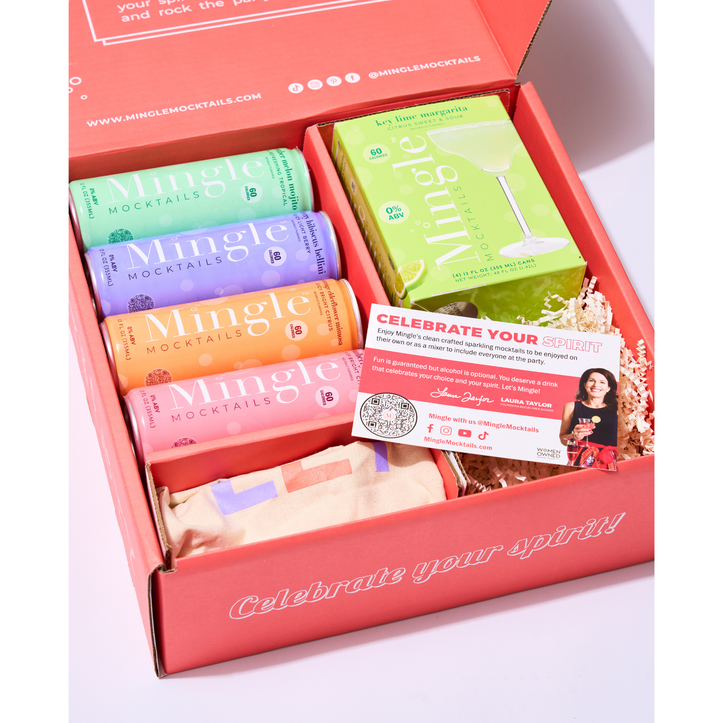 Mingle Mocktails Gift Box- Non Alcoholic Beverages