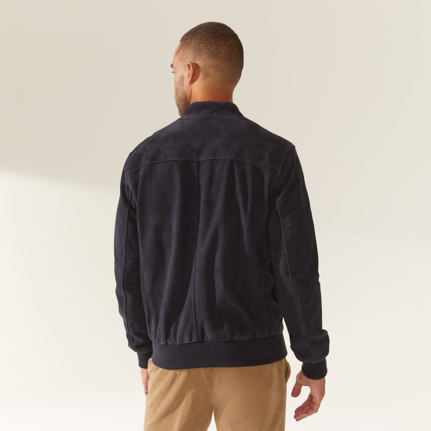 Chase Suede Bomber Jacket by Italic