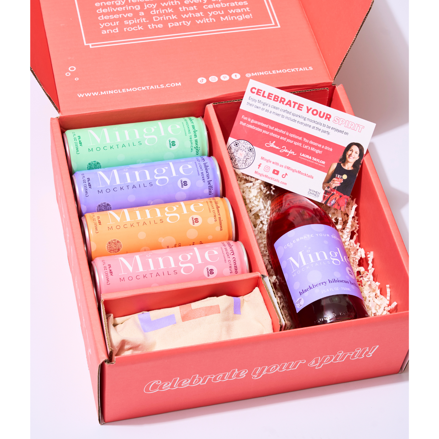 Mingle Mocktails Gift Box- Non Alcoholic Beverages