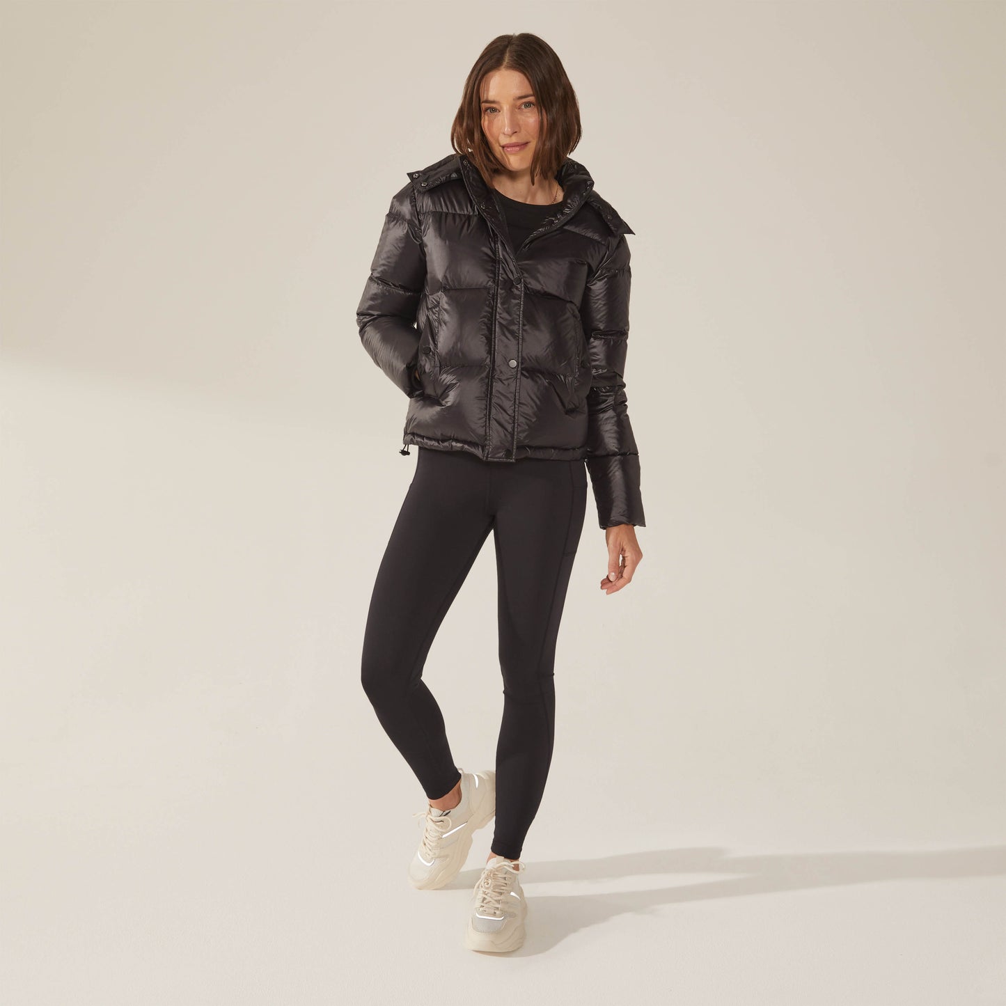 Adeline Hooded Down Puffer Jacket by Italic