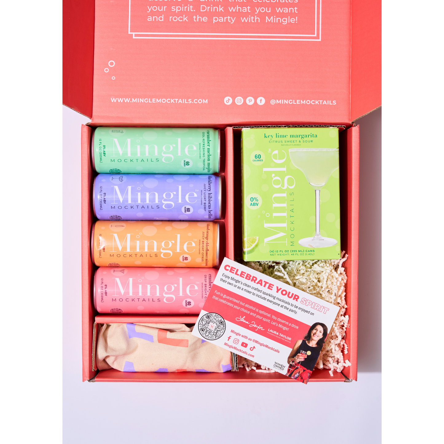 Mingle Mocktails Gift Box- Non Alcoholic Beverages