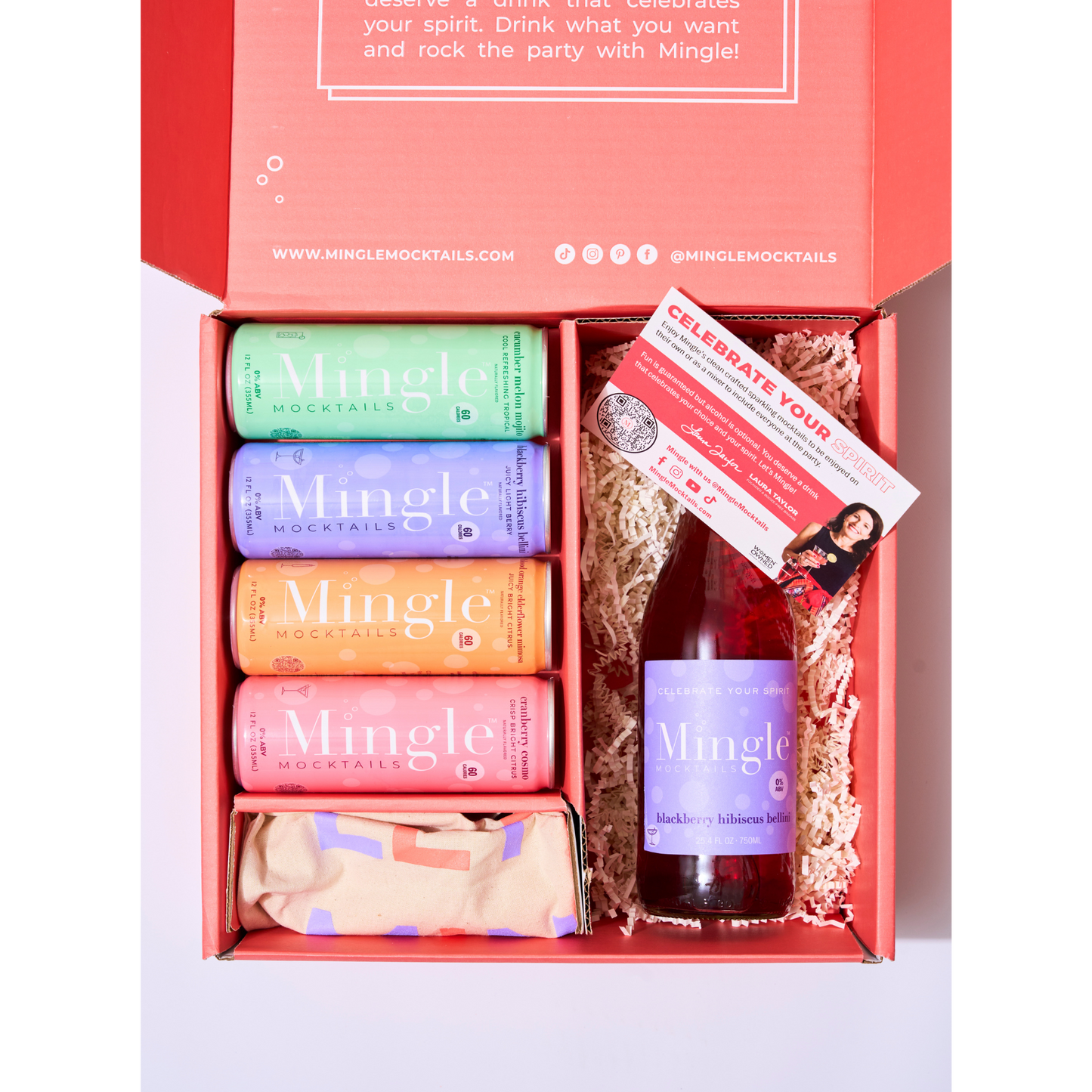 Mingle Mocktails Gift Box- Non Alcoholic Beverages