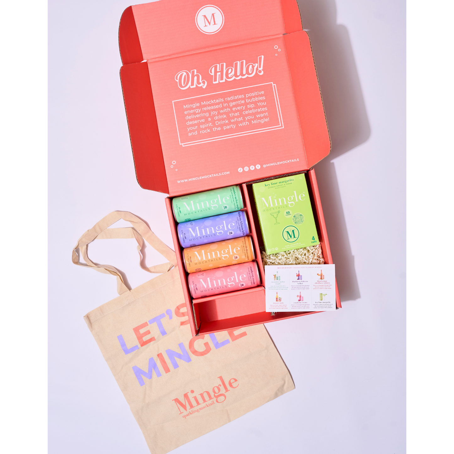 Mingle Mocktails Gift Box- Non Alcoholic Beverages