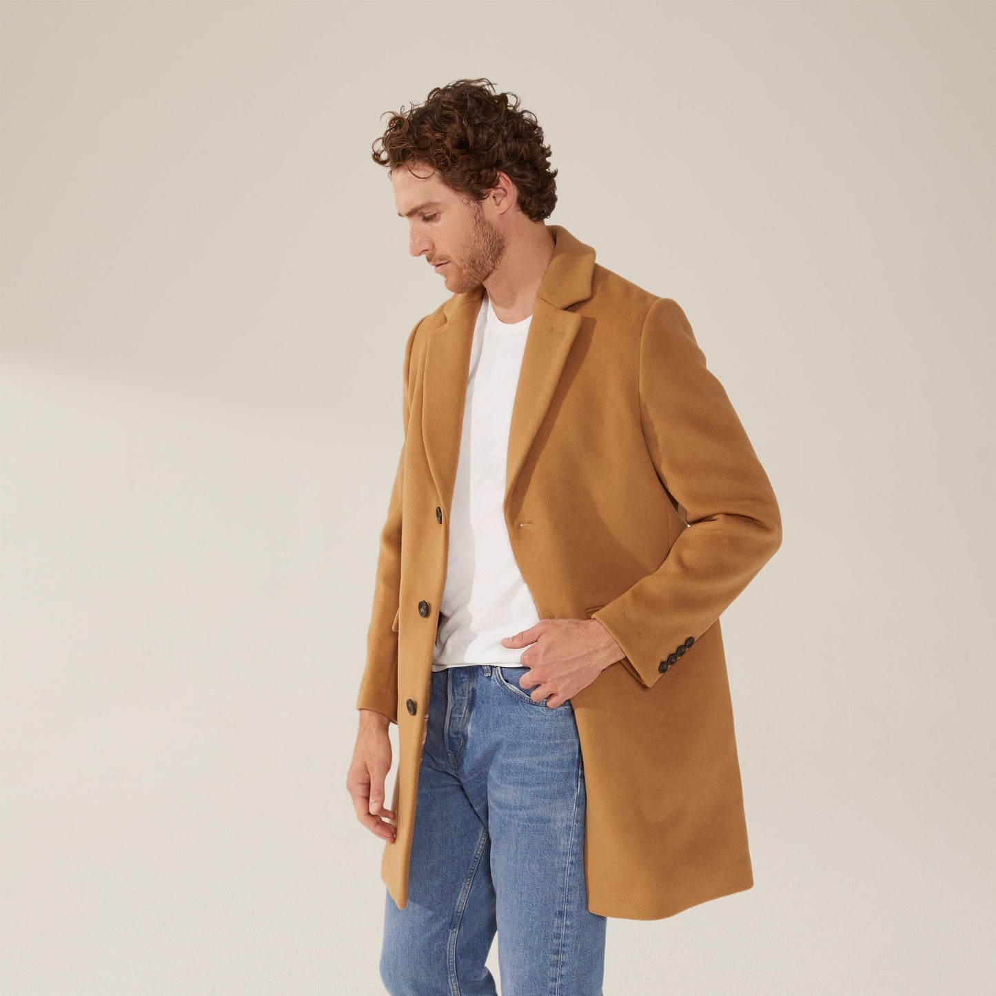 Elias Cashmere-Wool Car Coat by Italic