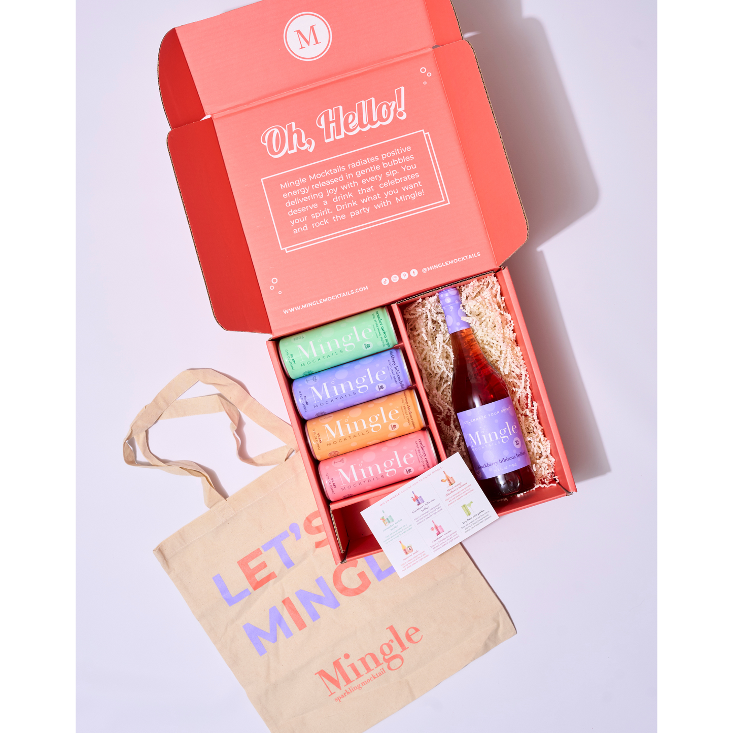 Mingle Mocktails Gift Box- Non Alcoholic Beverages