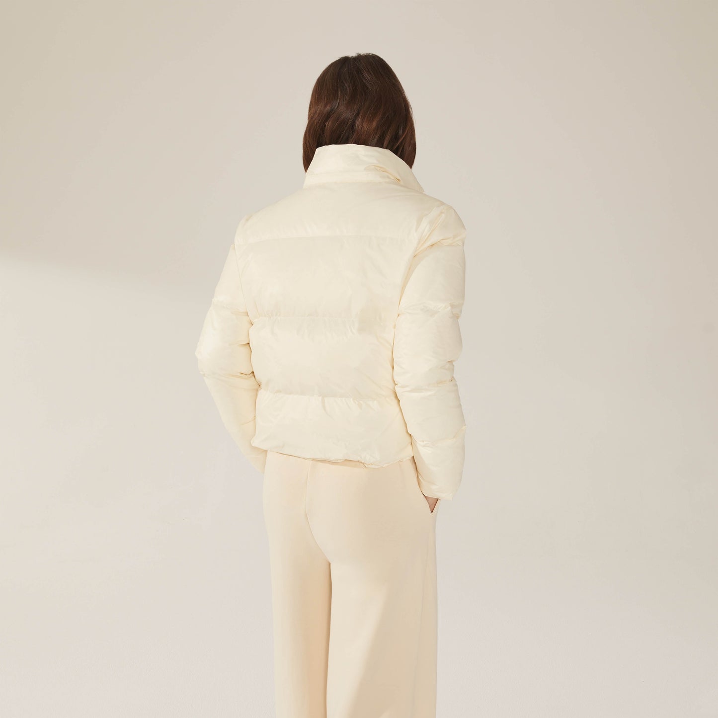 Adeline Hooded Down Puffer Jacket by Italic