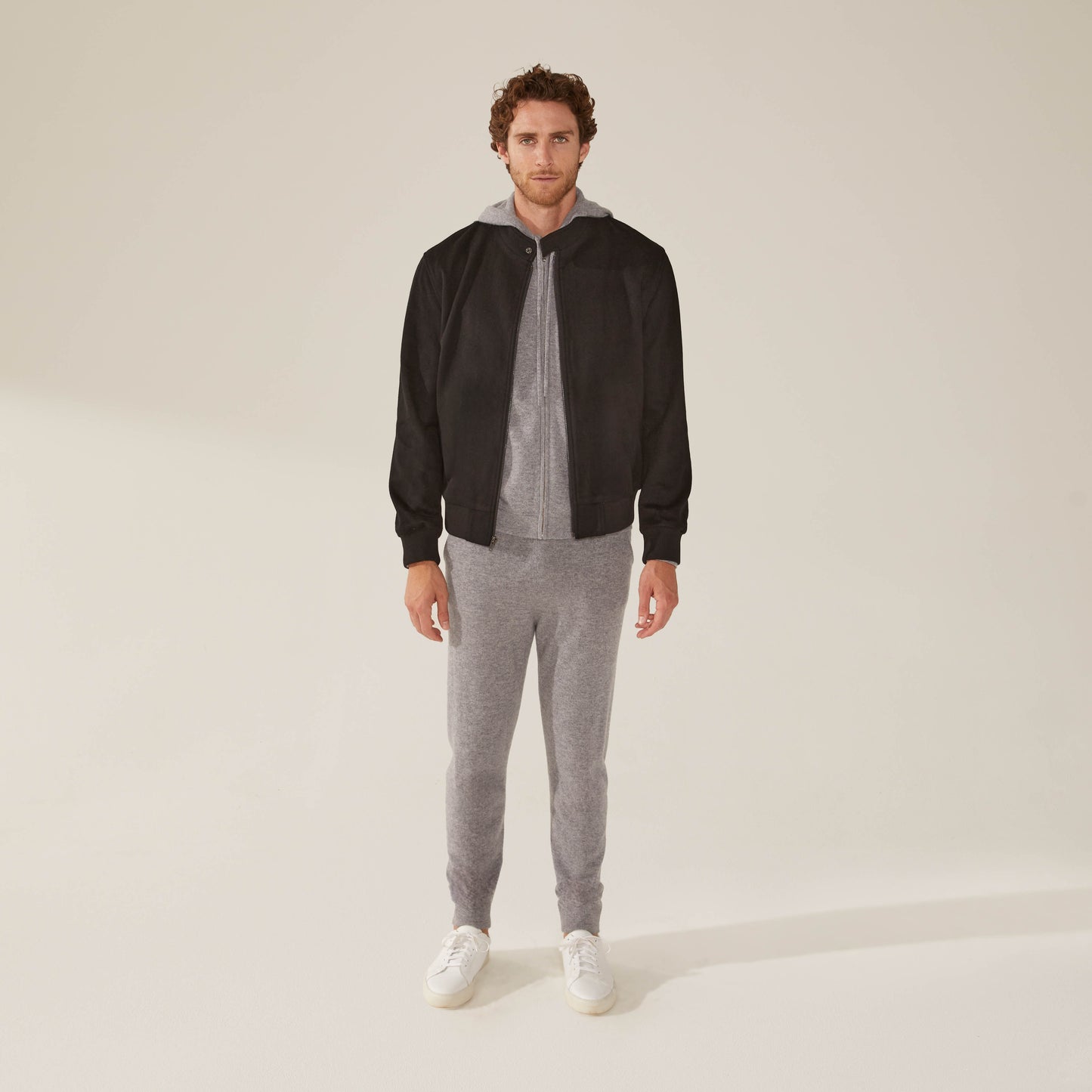 Chase Cashmere-Wool Bomber Jacket by Italic