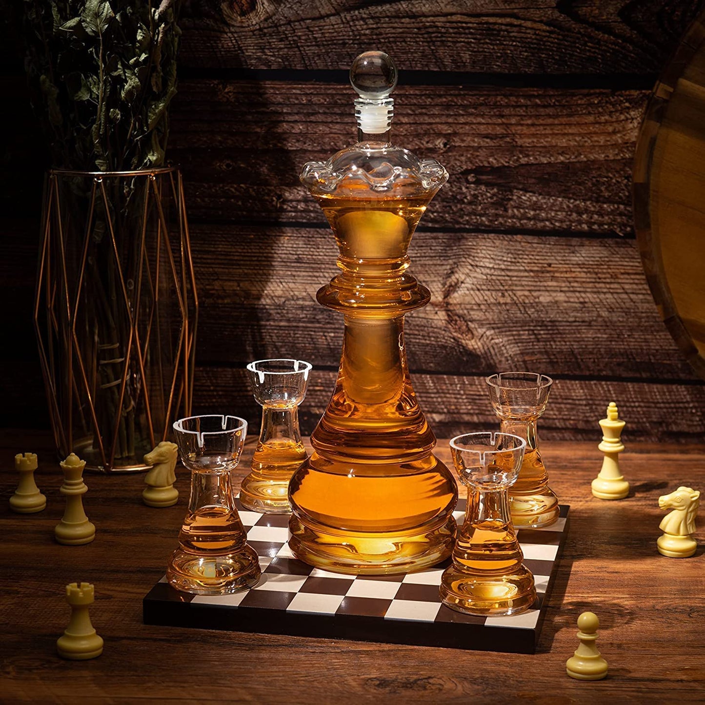 Chess Decanter Set