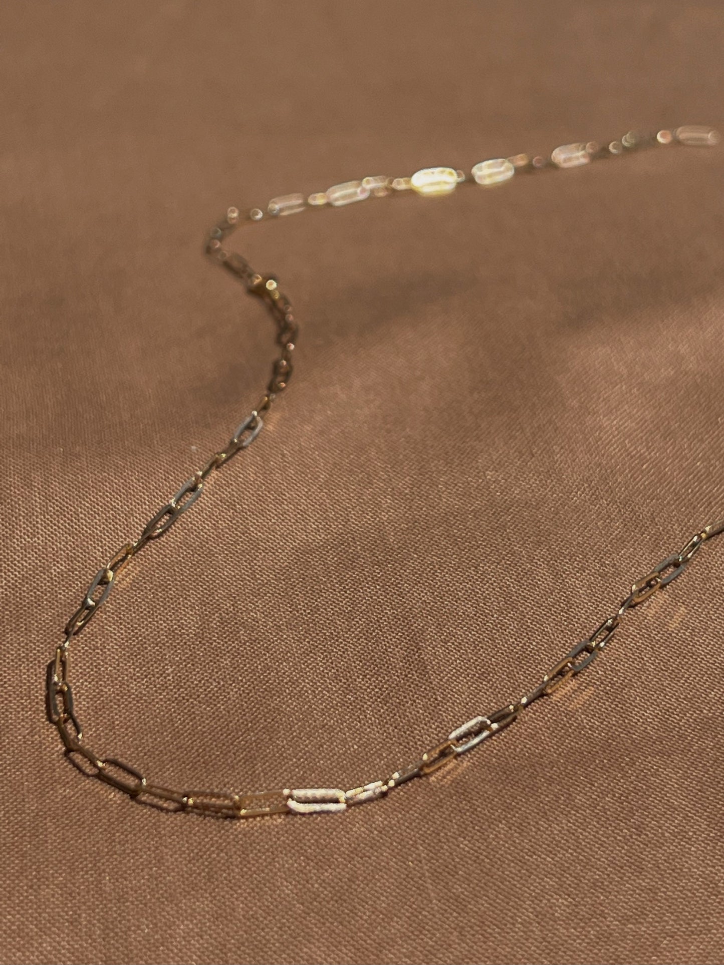 14k Yellow Gold Link Necklace