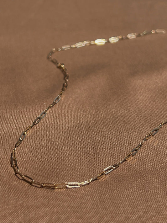 14k Yellow Gold Link Necklace