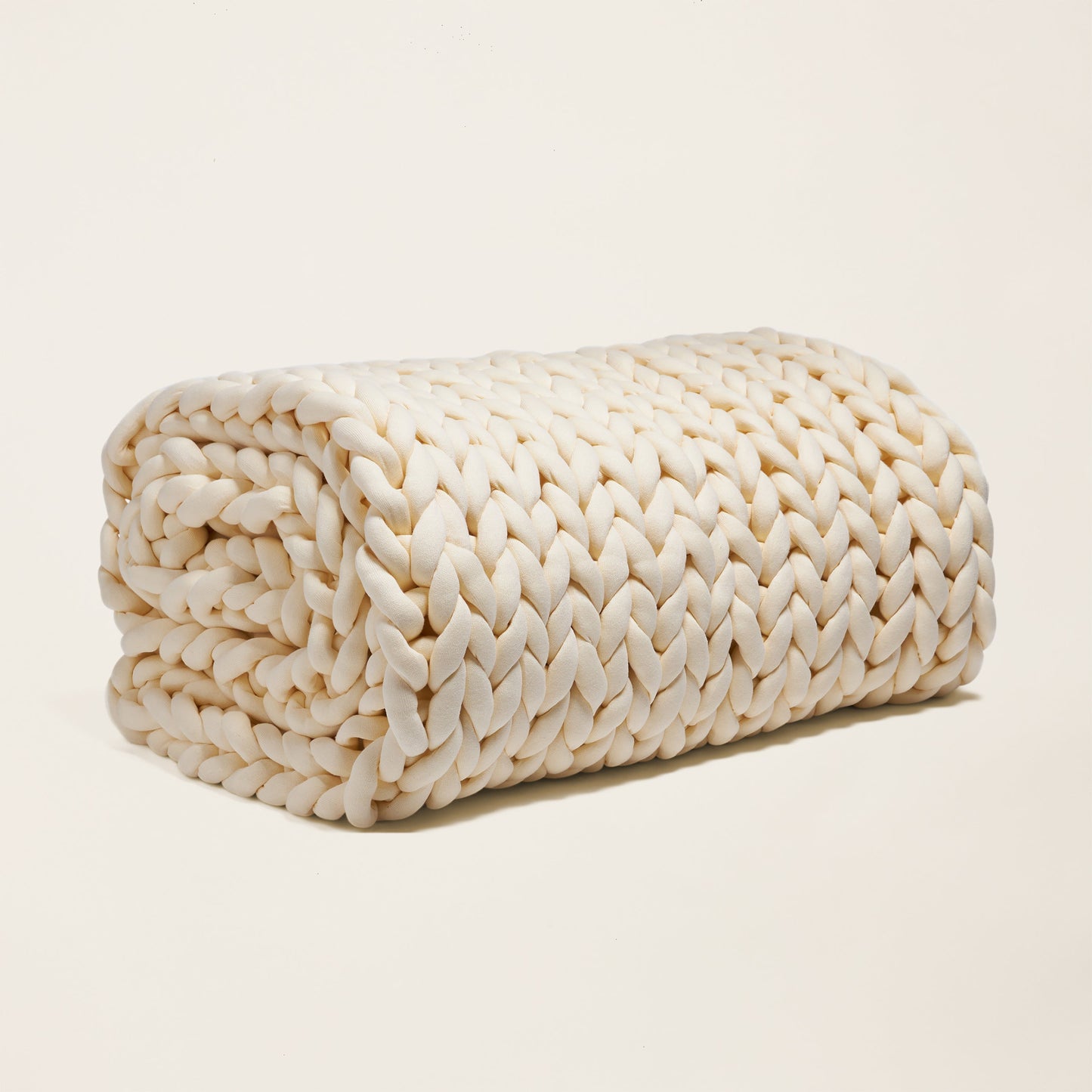 Chunky Knit Organic Weighted Blanket by Italic