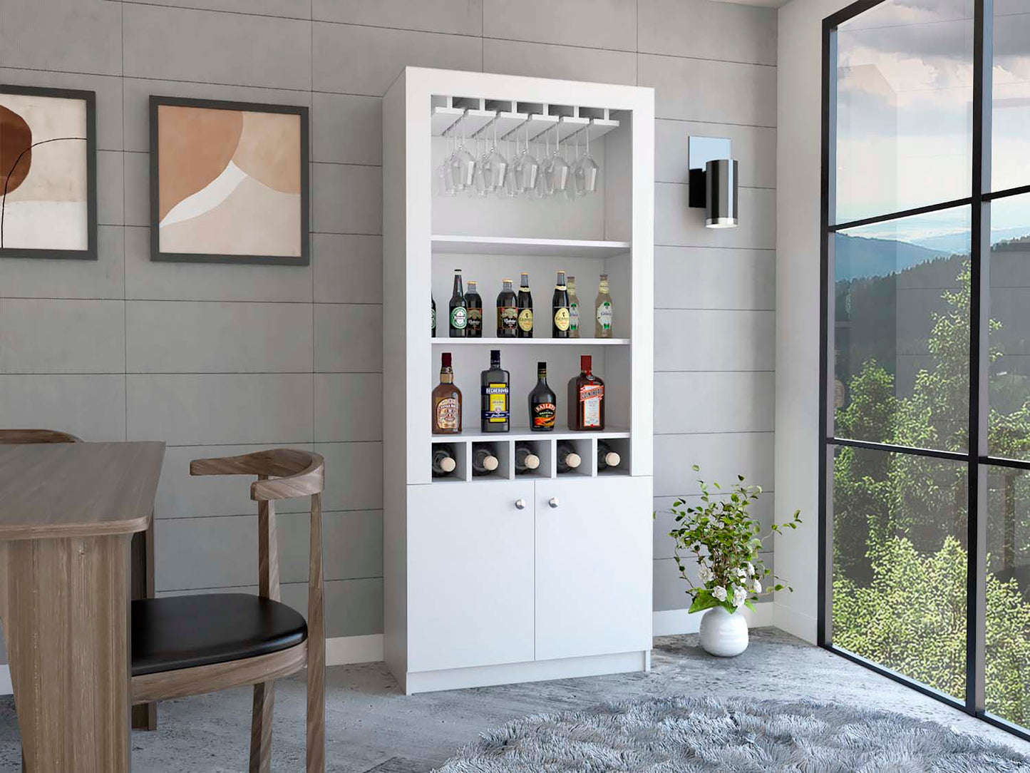 New York  Bar Cabinet