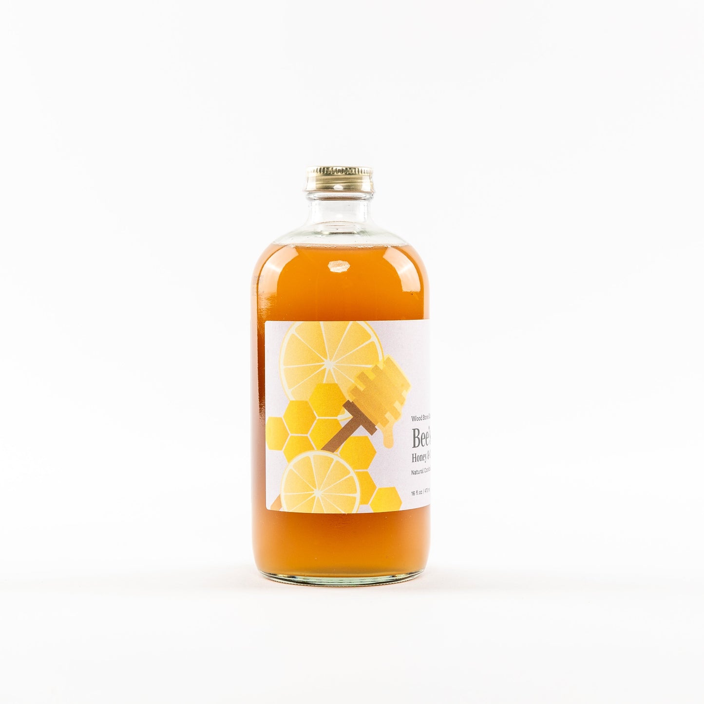 Bee's Knees Cocktail or Mocktail Mixer, 16 oz by Wood Stove Kitchen