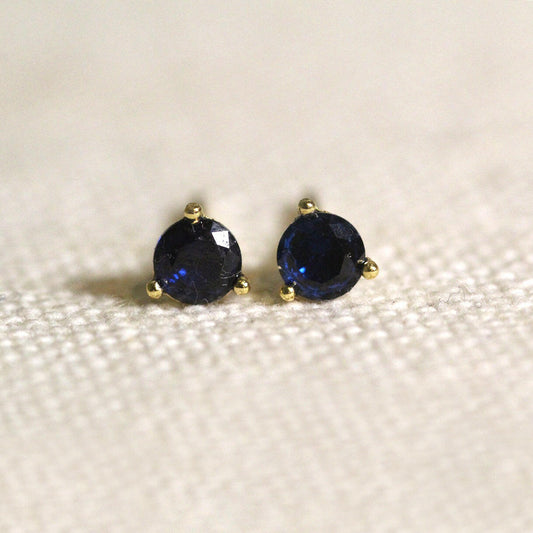 14k Gold Birthstone Earrings by VicStoneNYC Fine Jewelry