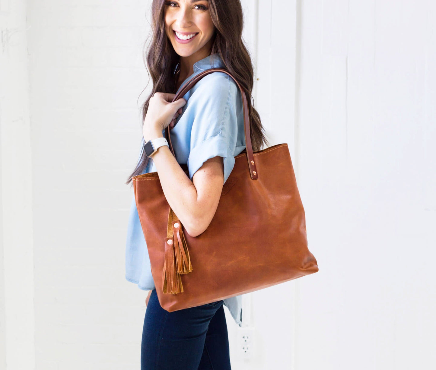 Lifetime Tote - Pebble by Lifetime Leather Co