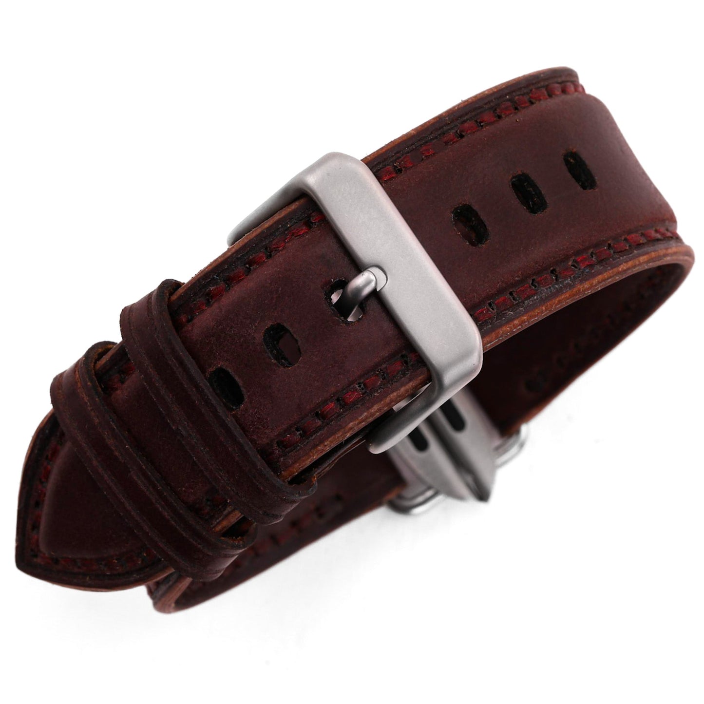 Luxury Apple Band - Cordovan by Lifetime Leather Co