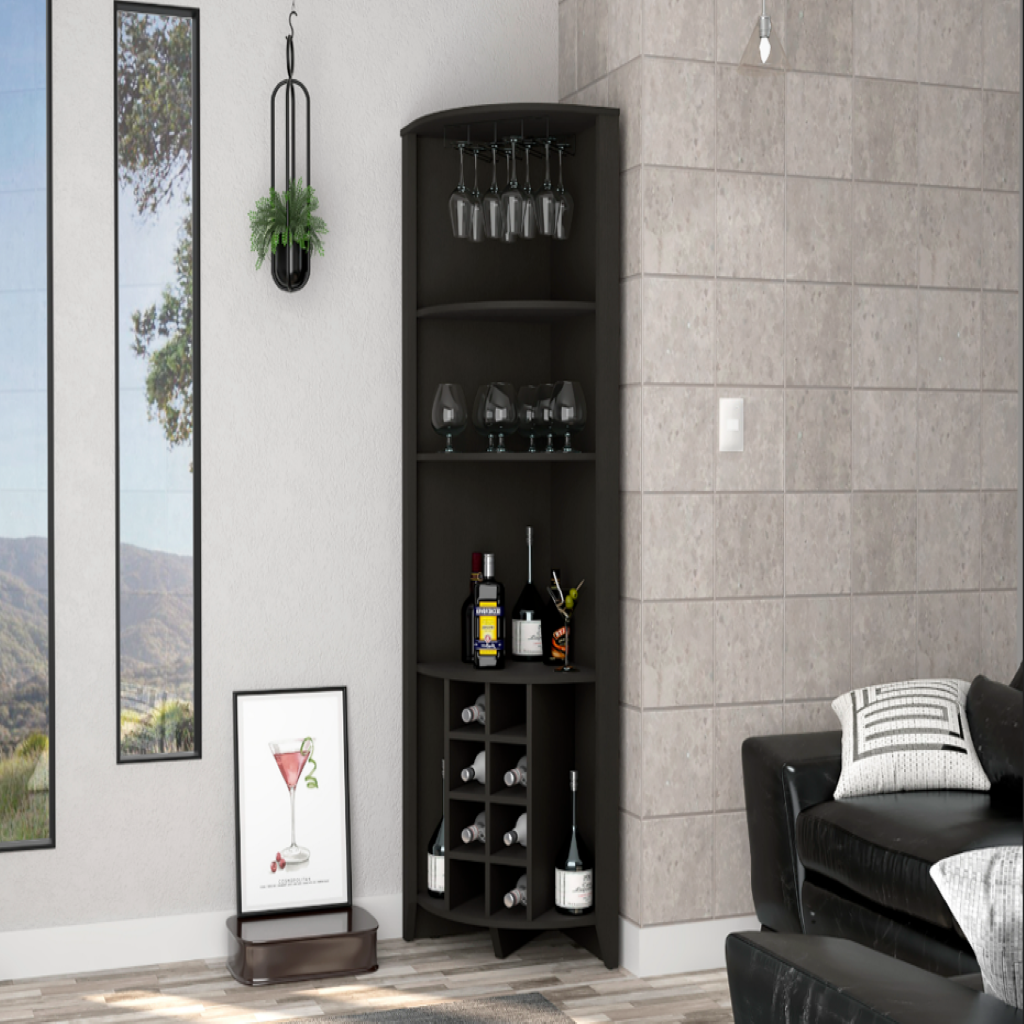 Bouvet Corner Bar Cabinet