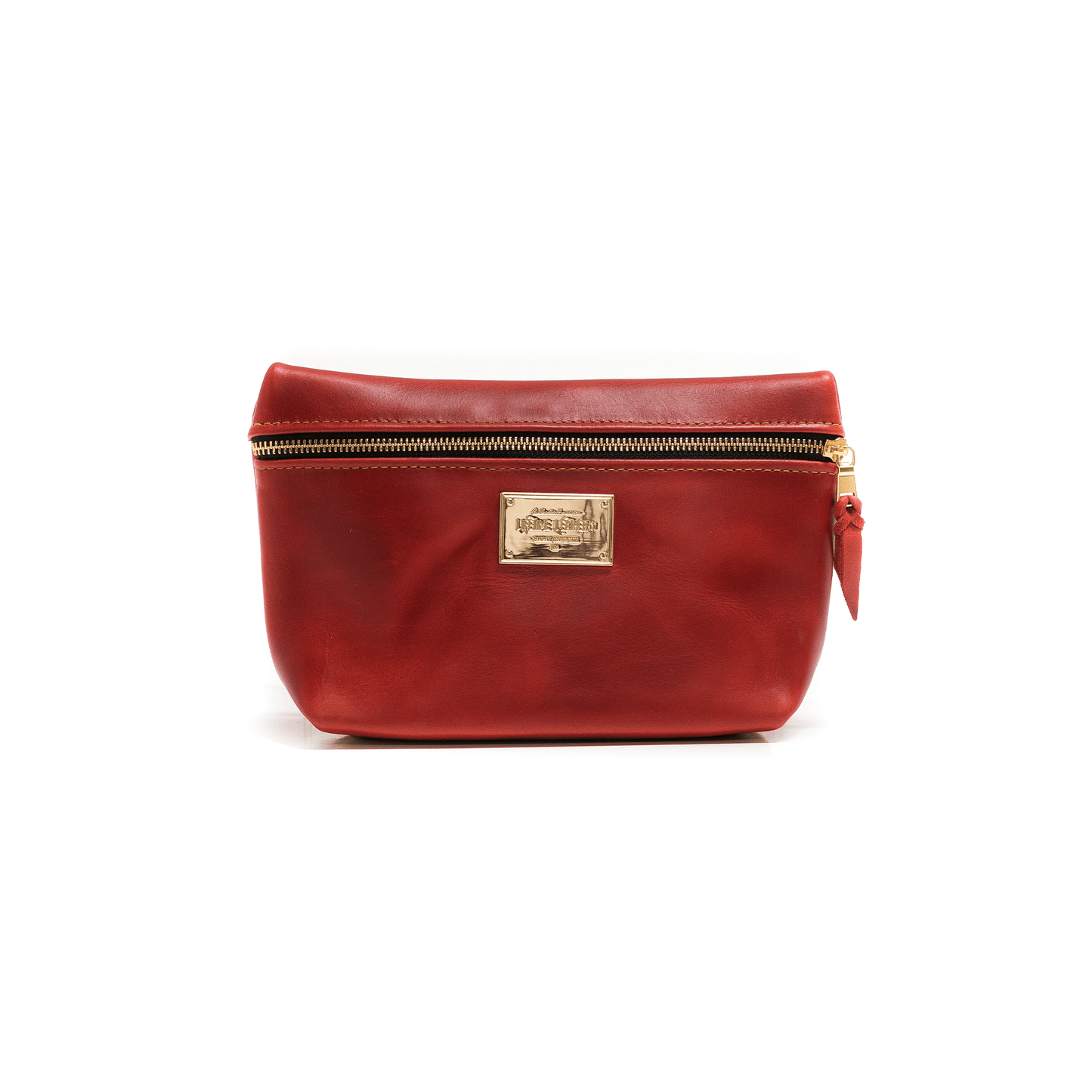 Smooth Leather Cosmetic Bag by Lifetime Leather Co
