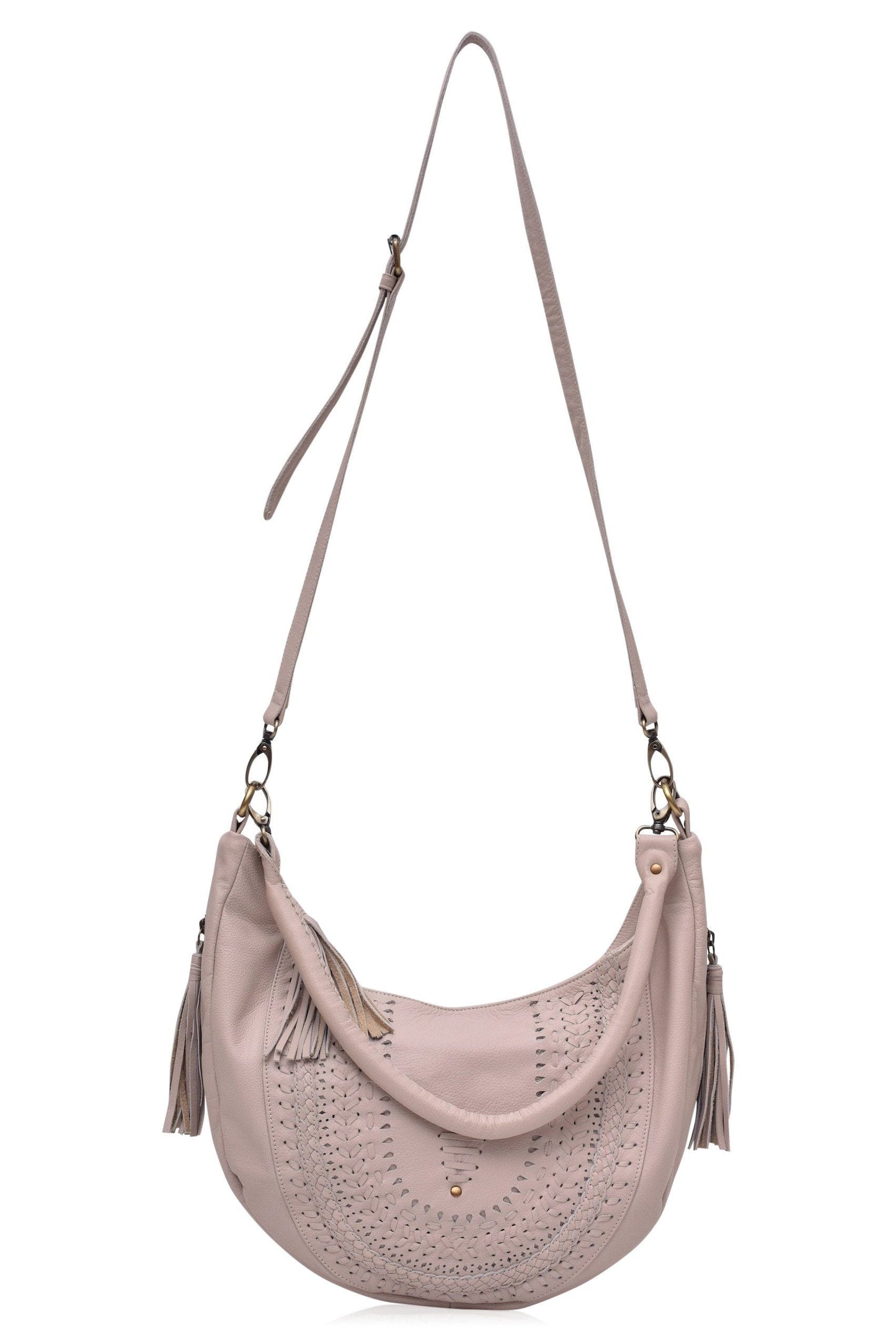 Elysian Coast Leather Crossbody Bag by ELF