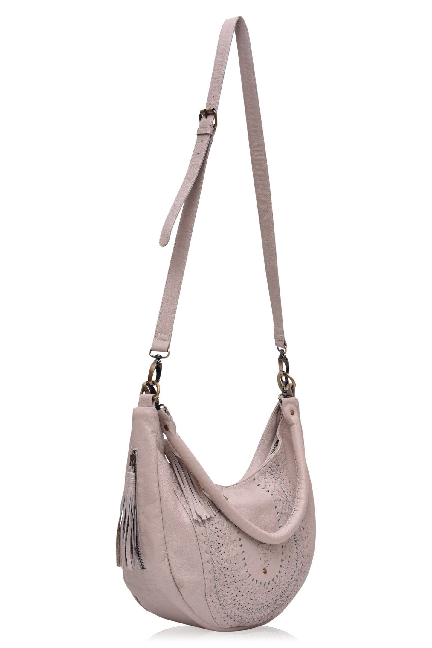 Elysian Coast Leather Crossbody Bag by ELF