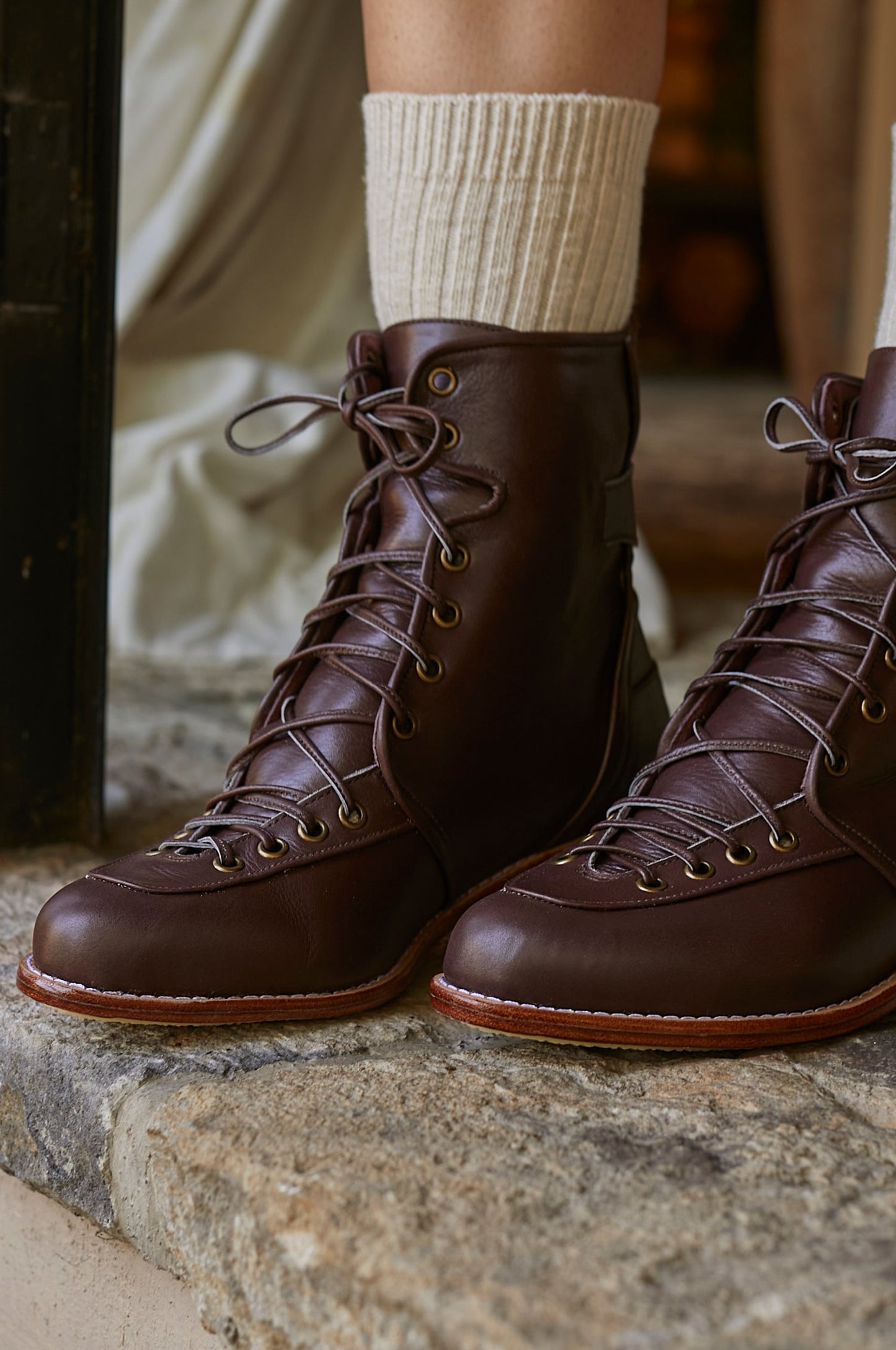 Desert Seeker Combat Leather Boots by ELF