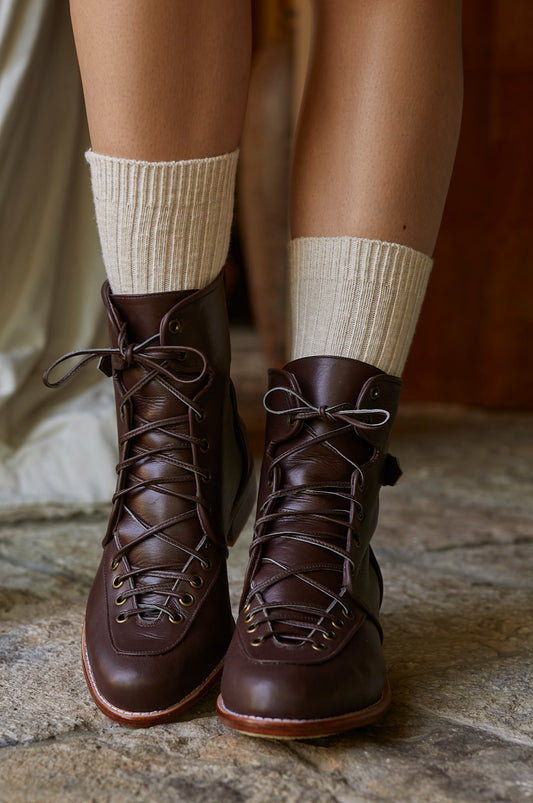 Desert Seeker Combat Leather Boots by ELF