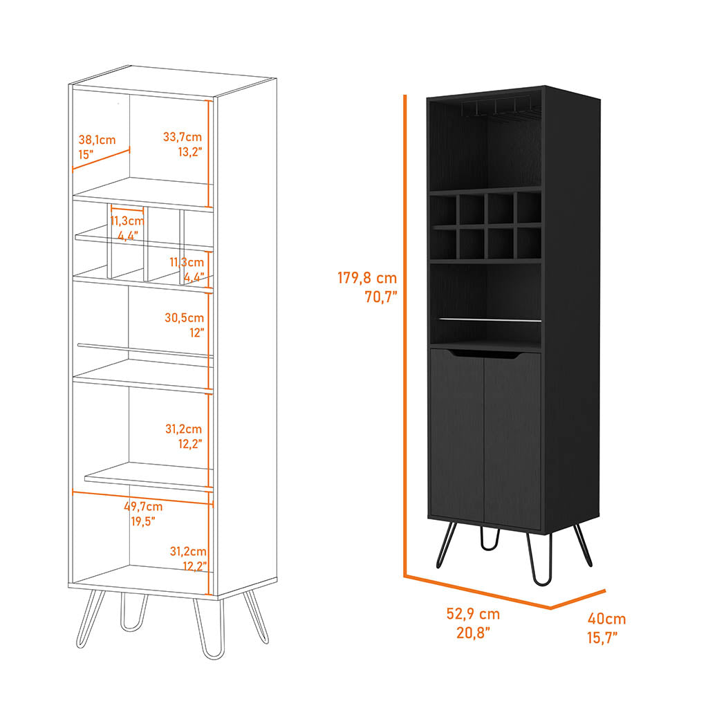 Sheffield H Bar Cabinet