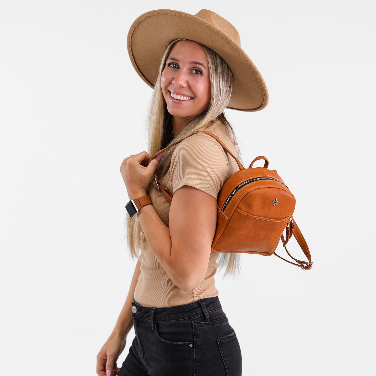 The Winnie Backpack by Lifetime Leather Co