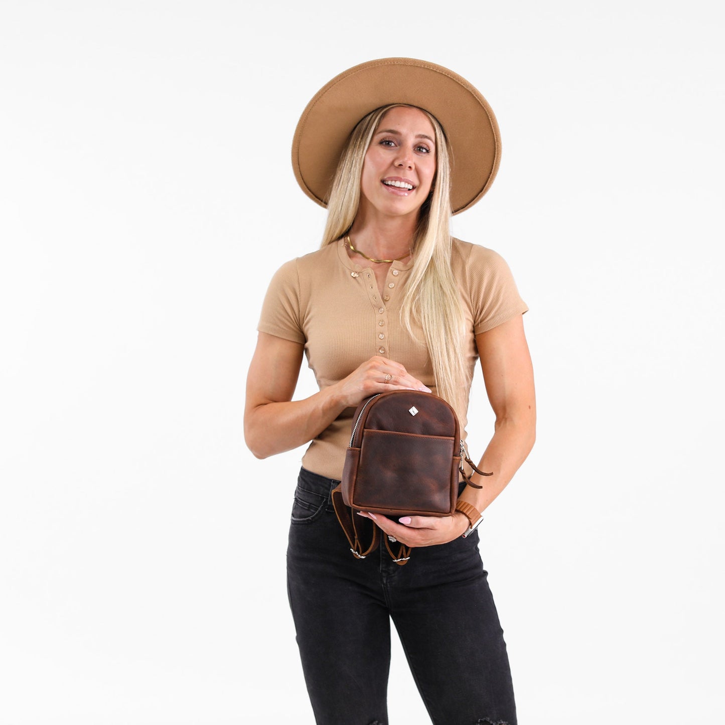 The Winnie Backpack by Lifetime Leather Co