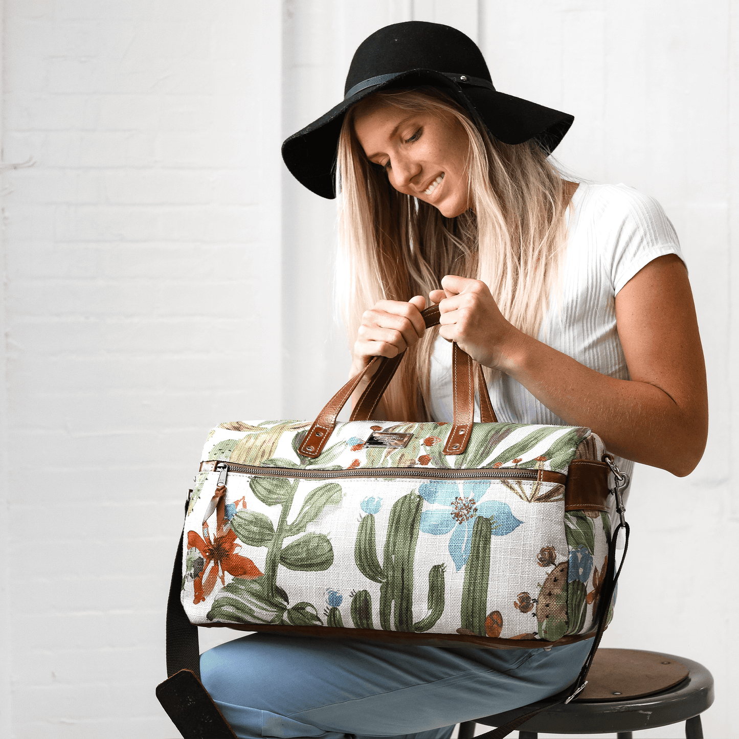 Women's Duffel Bag by Lifetime Leather Co
