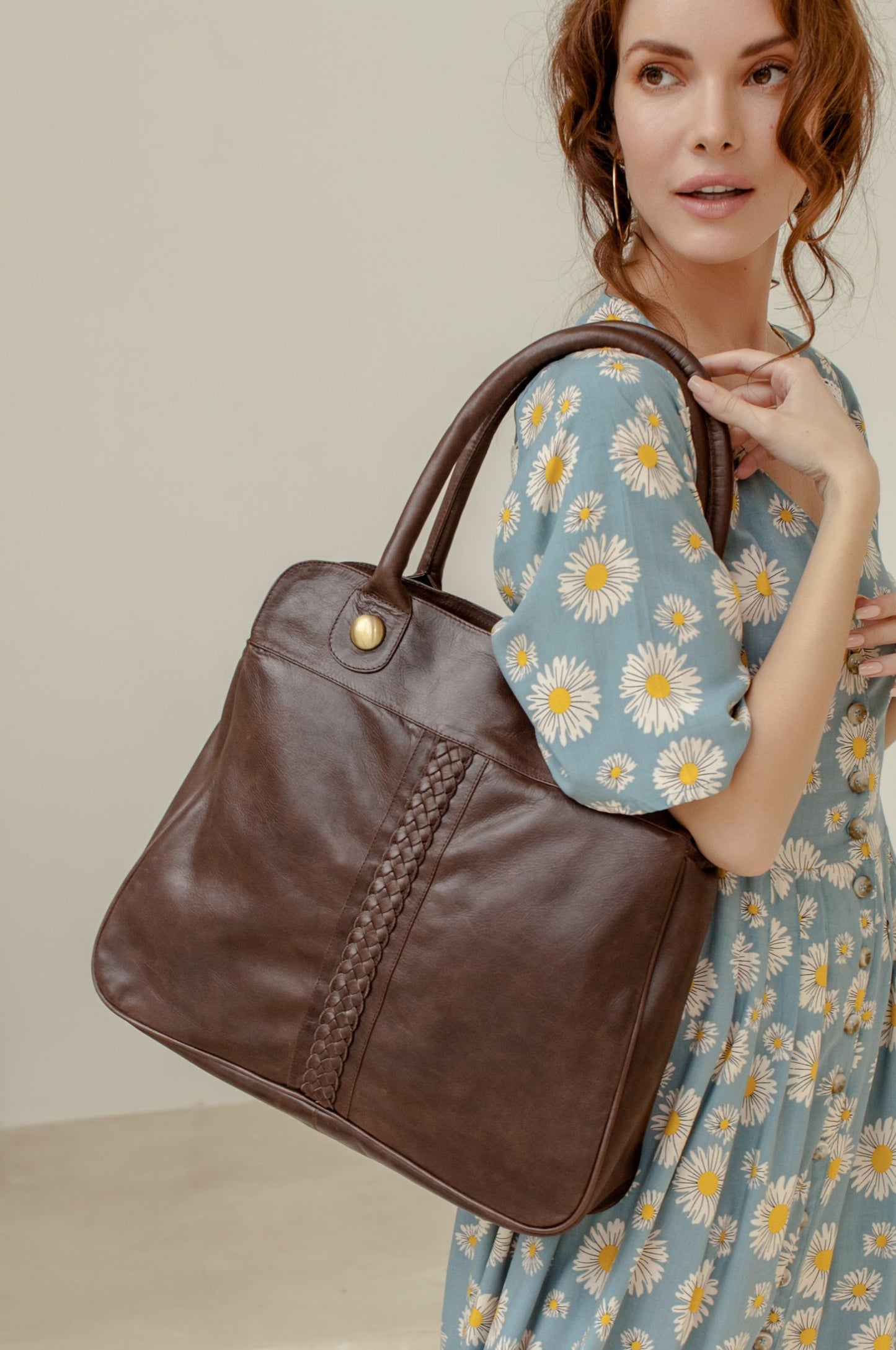 Freedom Leather Tote by ELF