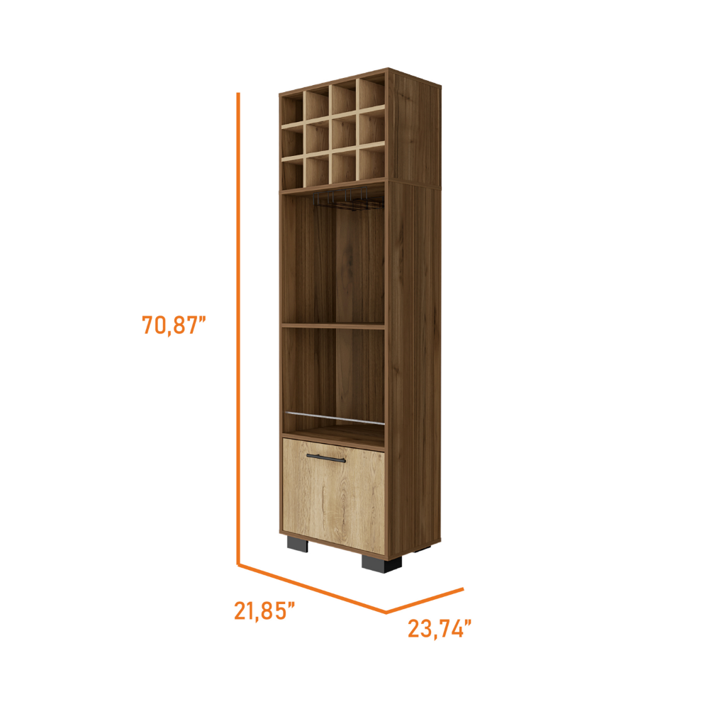 Aubree Corner Bar Cabinet