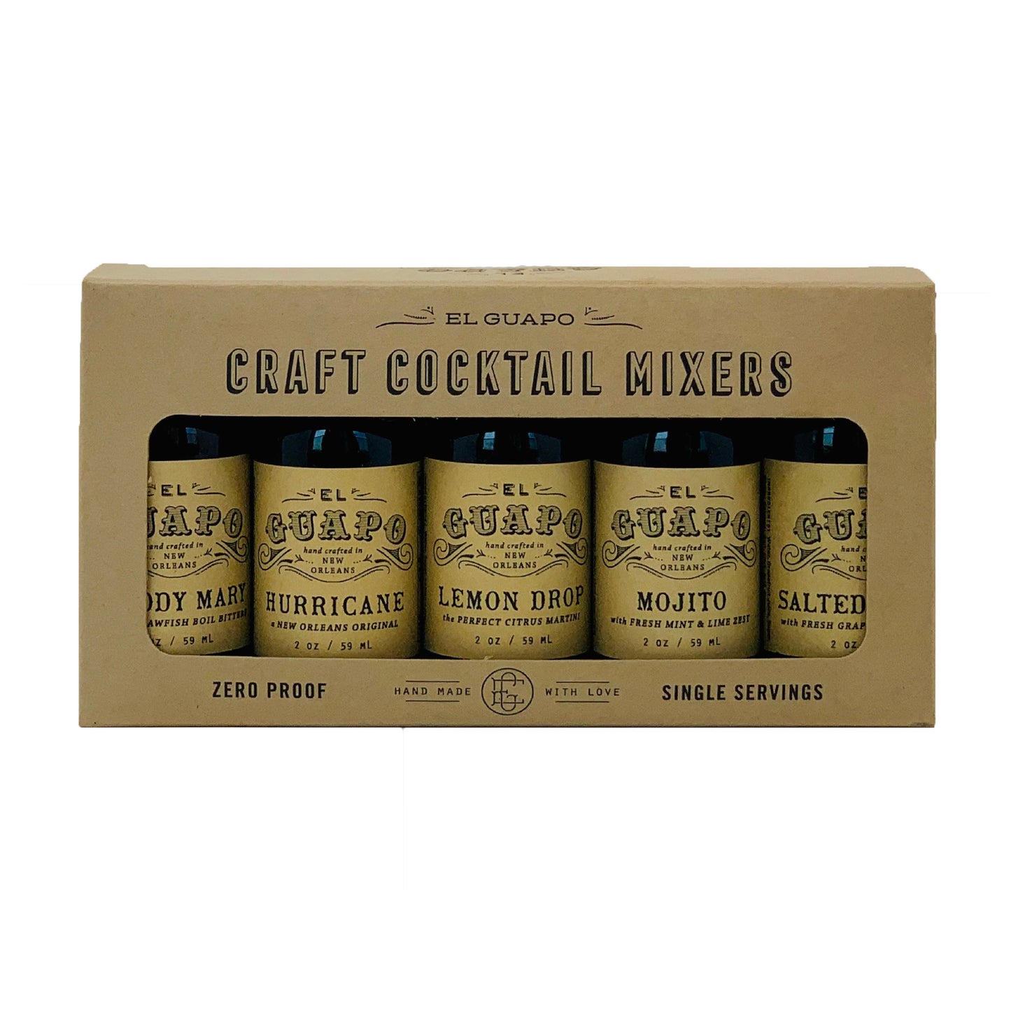 Craft Cocktail Gift Box by El Guapo