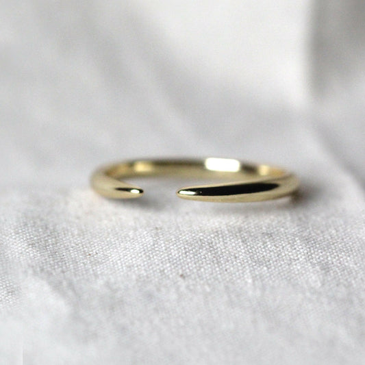 14k Open Cuff Gold Ring by VicStoneNYC Fine Jewelry