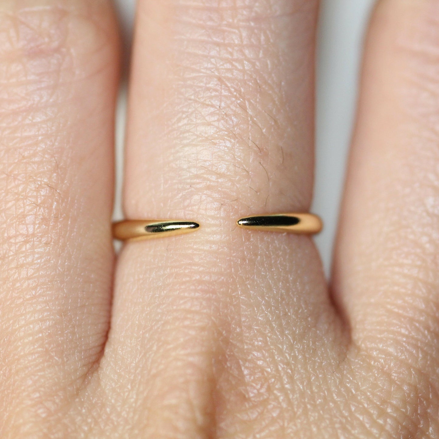 14k Open Cuff Gold Ring by VicStoneNYC Fine Jewelry