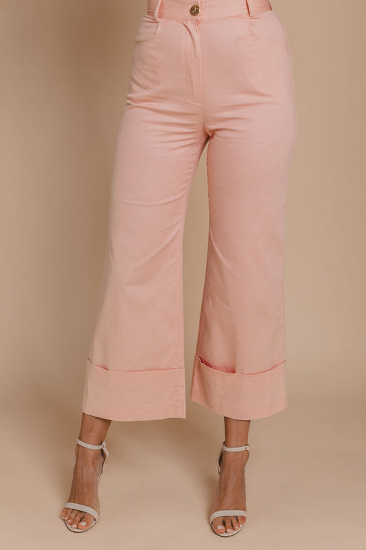 Italian High-Rise Flare Pants by BYNES NEW YORK | Apparel & Accessories