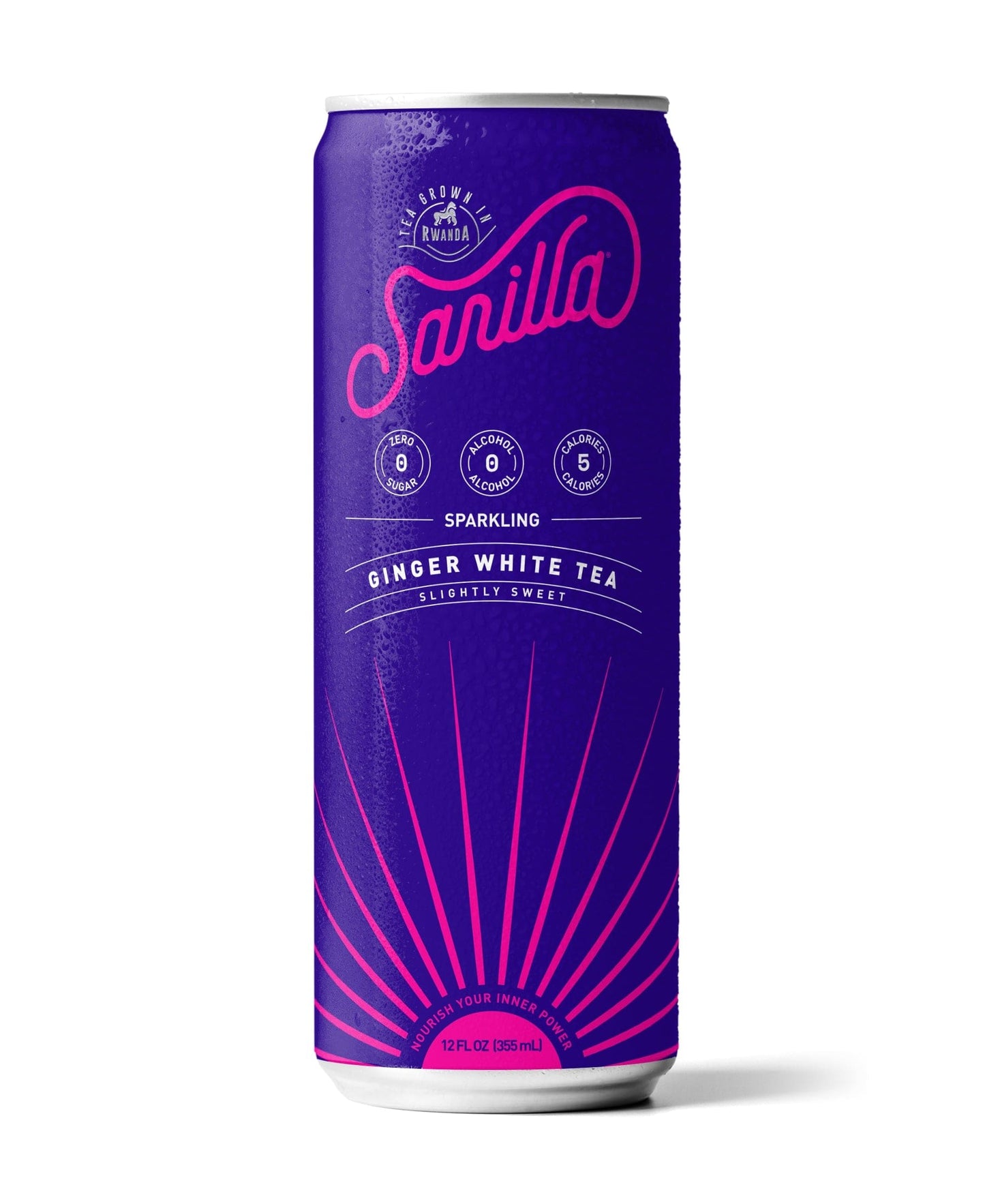 Sparkling Organic White Ginger Tea by Drink Sarilla