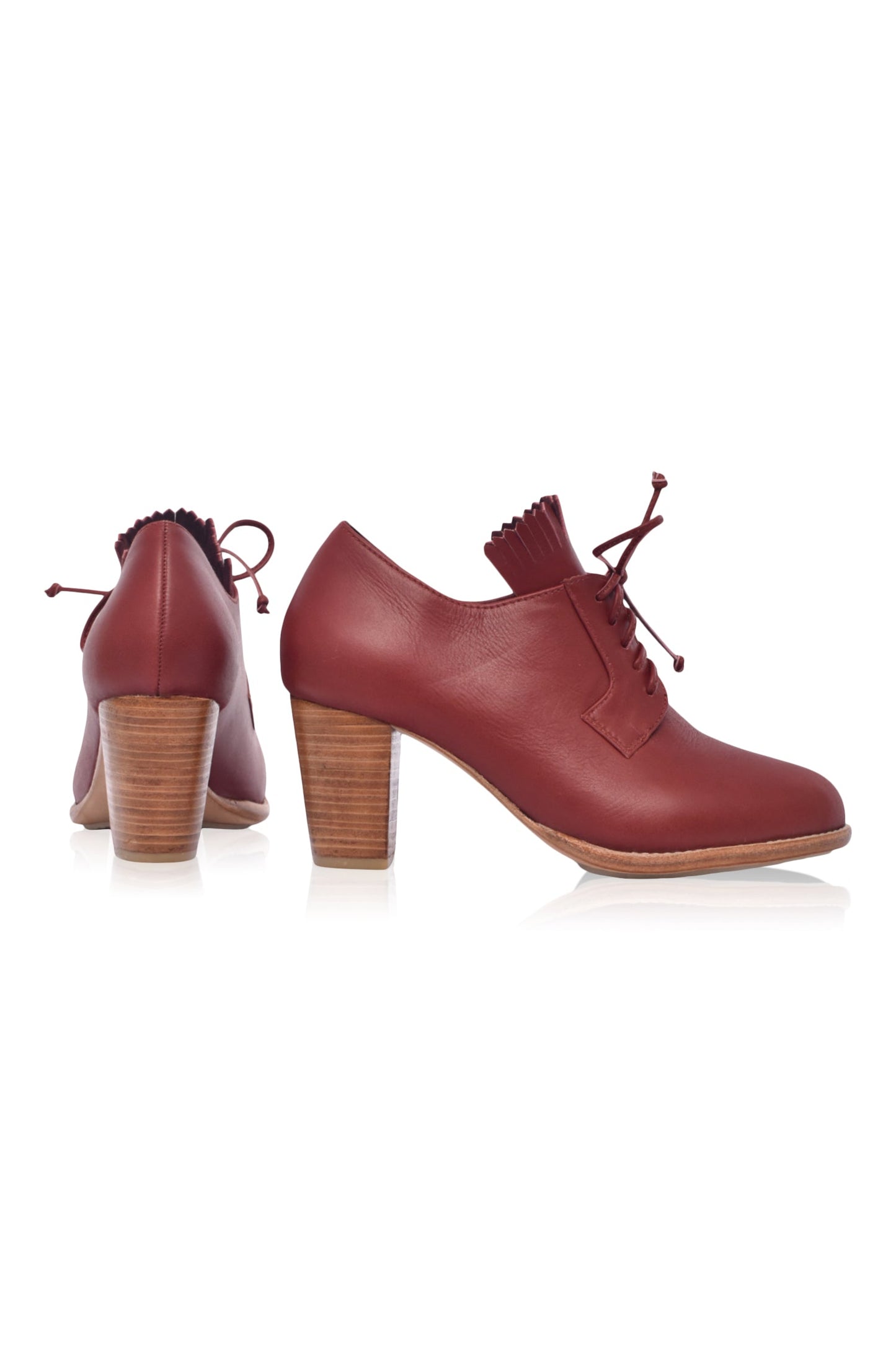 Lyon Lace-up Leather Oxfords by ELF