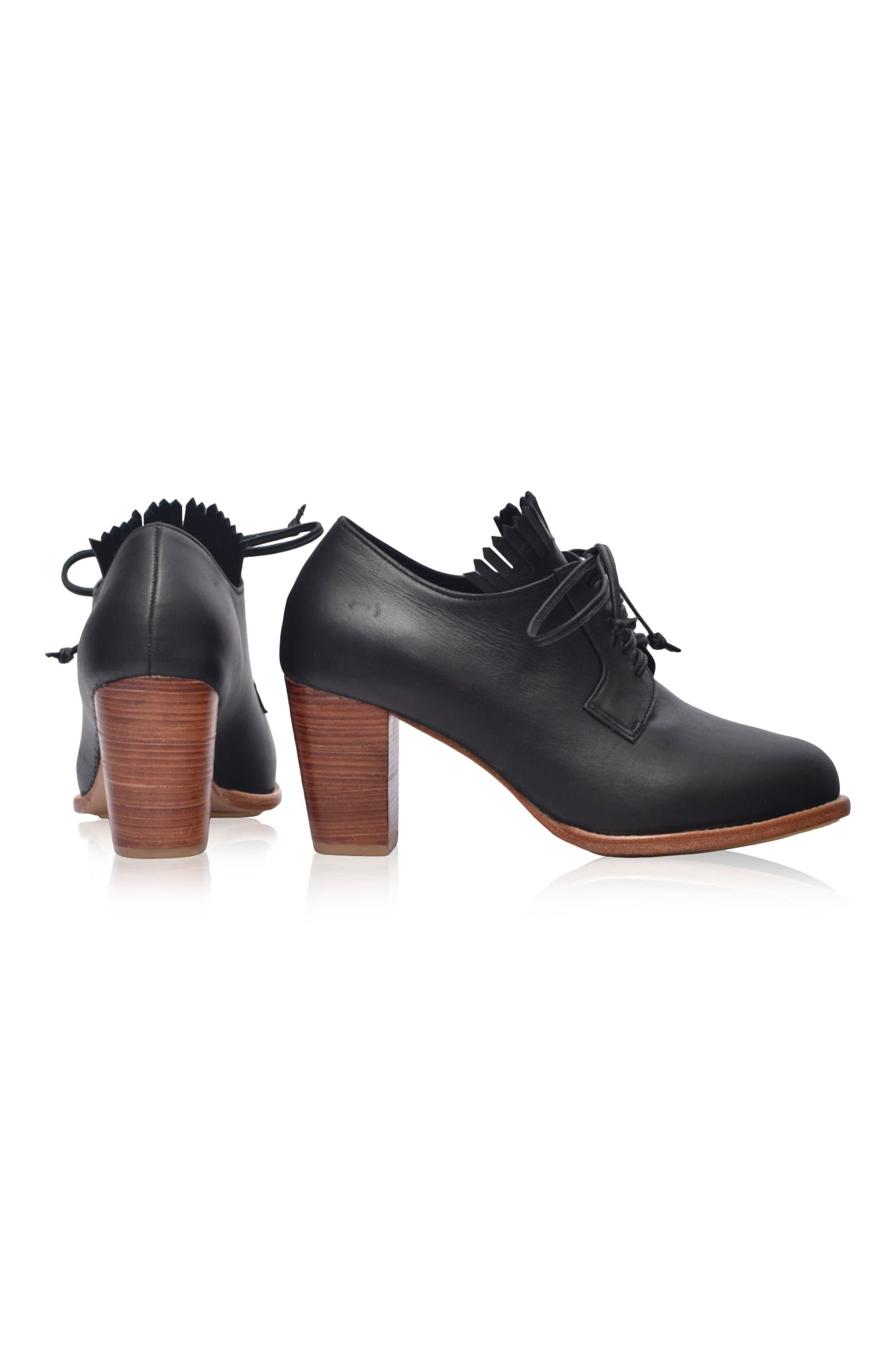 Lyon Lace-up Leather Oxfords by ELF