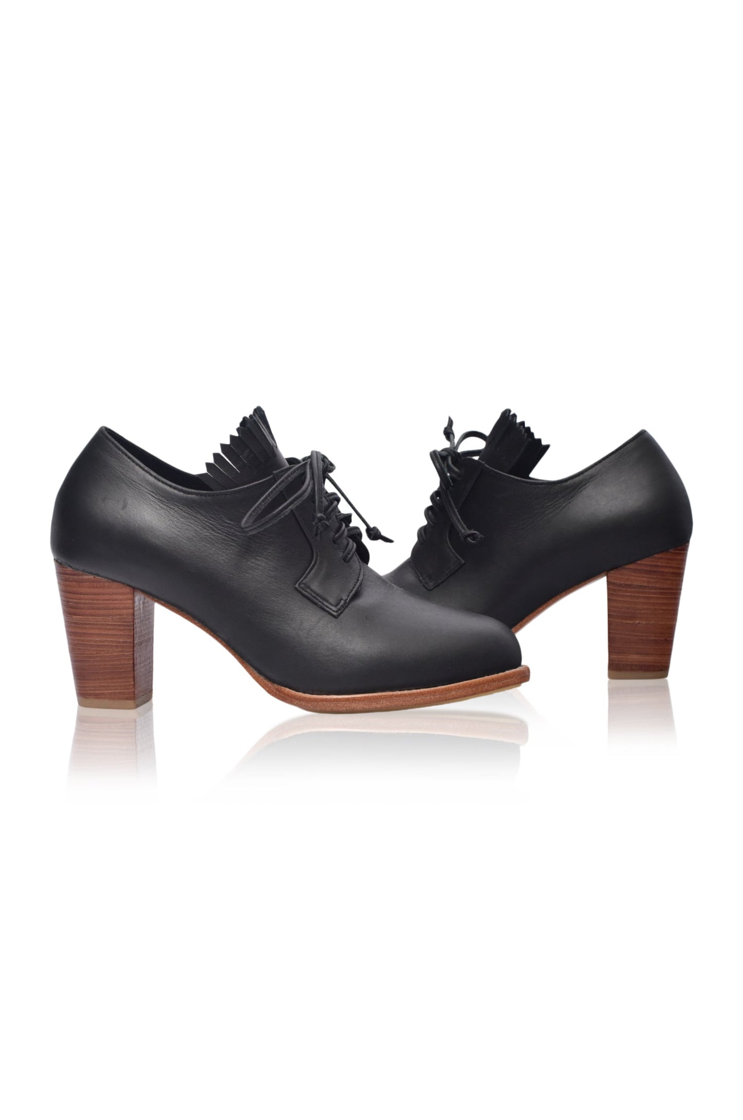 Lyon Lace-up Leather Oxfords by ELF