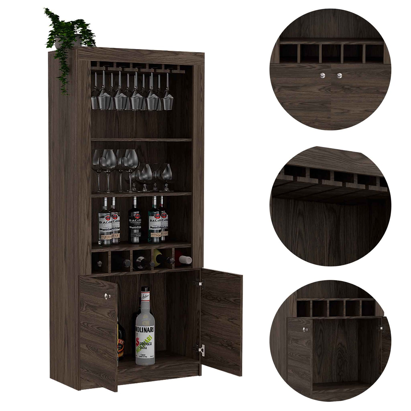 New York  Bar Cabinet